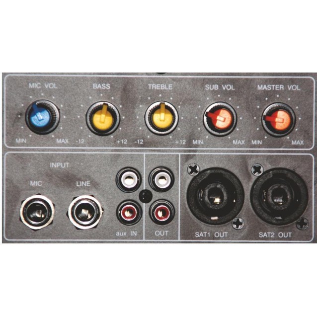 Ibiza Sound SUB-15A Ενεργό subwoofer 15"/38cm με μέγιστη ισχύ 800W