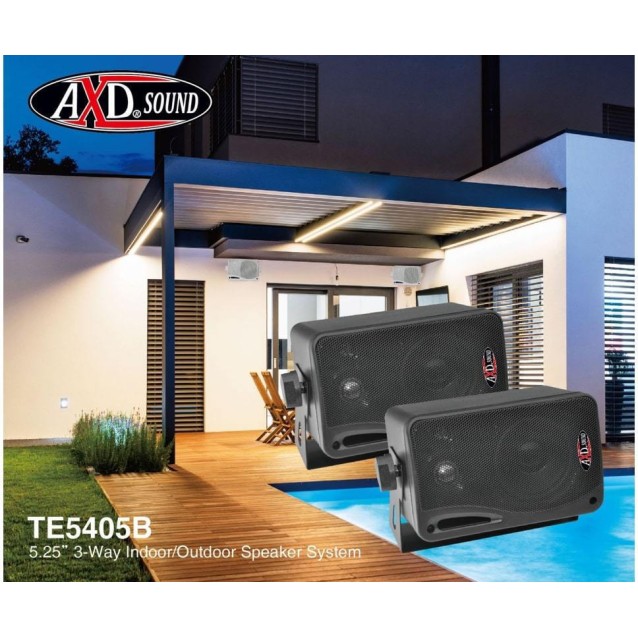 Ηχεία AXD Sound TE3005B 3" / 3-Δρόμων 40W RMS (Μαύρο)