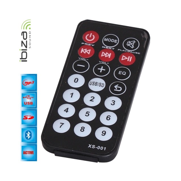 Ibiza Sound SLK8A-USB Αυτοενισχυόμενο ηχείο 8" με USB και BLUETOOTH 200W Maximum