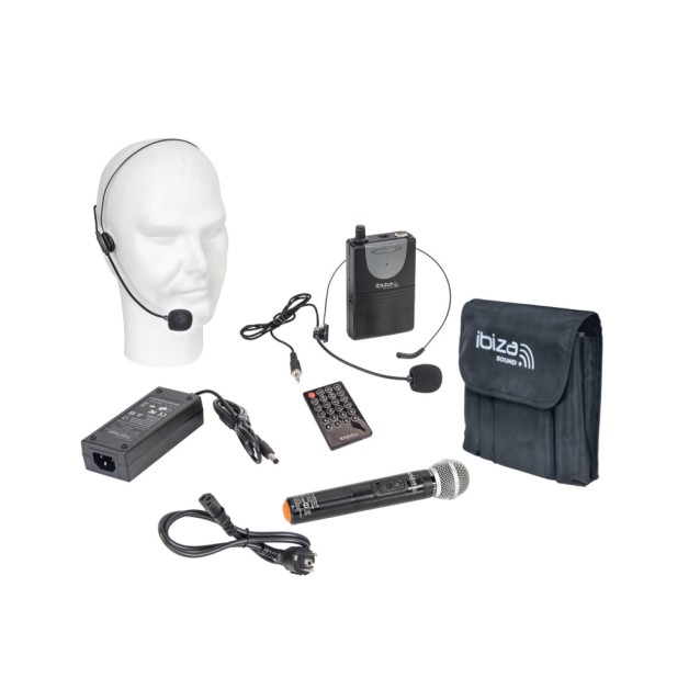 PORT15VHF-MKII-TWS New Era Αυτοενισχυόμενο Φορητό Ηχείο BT με επαναφορτιζόμενη μπαταρία, TWS, Bluetooth ,USB , VOX και 2 μικρόφωνα