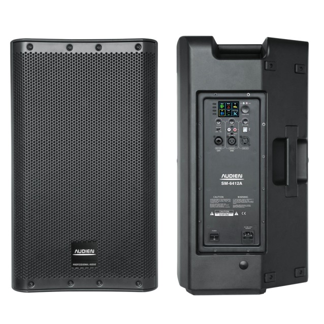 SM-6412Α Ενεργό ηχείο 12" με ψηφιακό EQUALIZER