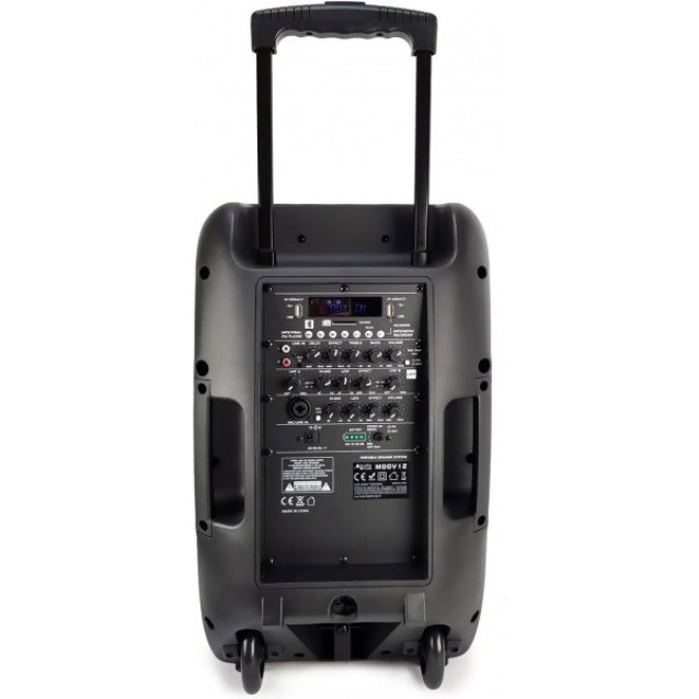 MOOV12-PRO  Φορητό επαναφορτιζόμενο επαγελματικό Ηχείο.