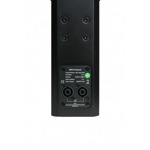 Audio Club MP01 PRO Επαγγελματικό ζεύγος ηχοστήλης 4''(Ζευγος)