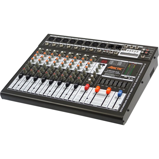 Arctic M-802USB Κονσόλα Ήχου 8 Καναλιών M802USB