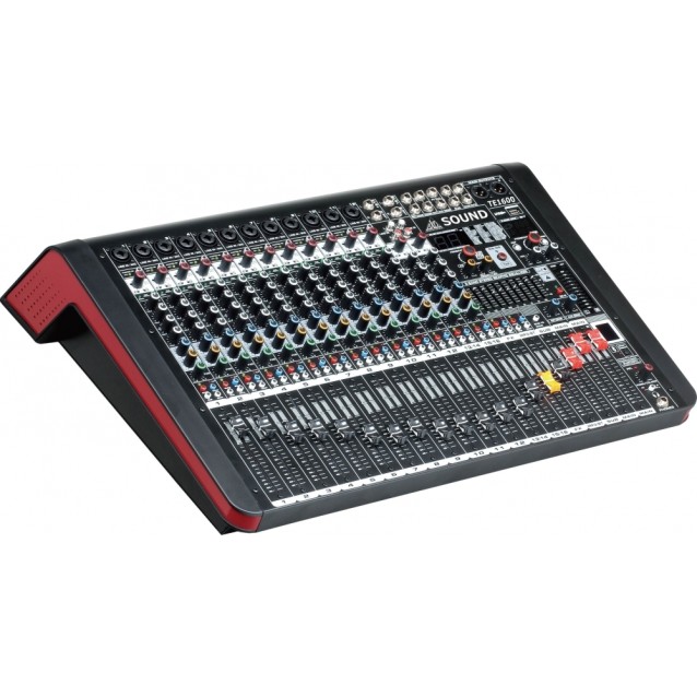 AXD Sound TE-1600 Αυτοενισχυόμενη Κονσόλα 16 Καναλιών Ισχύος 2x 300Watt RMS