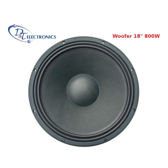 PAW 1814 Επαγγελματικό Woofer 18" Ισχύος 800Watt Στα 8Ohm