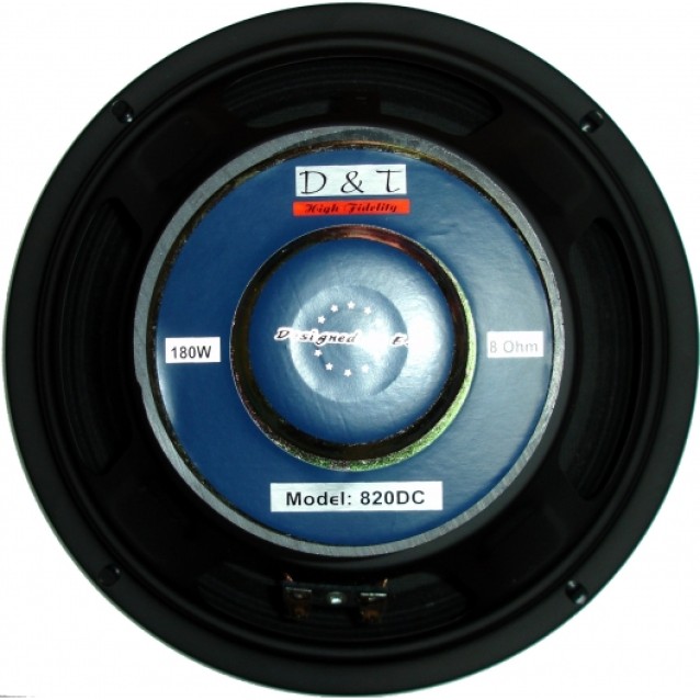 Επαγγελματικό Σκληρό Δίκωνο Μεγάφωνο 8Ω, 8"  820DC 180W/8Ω ΤΕΜΑΧΙΟ