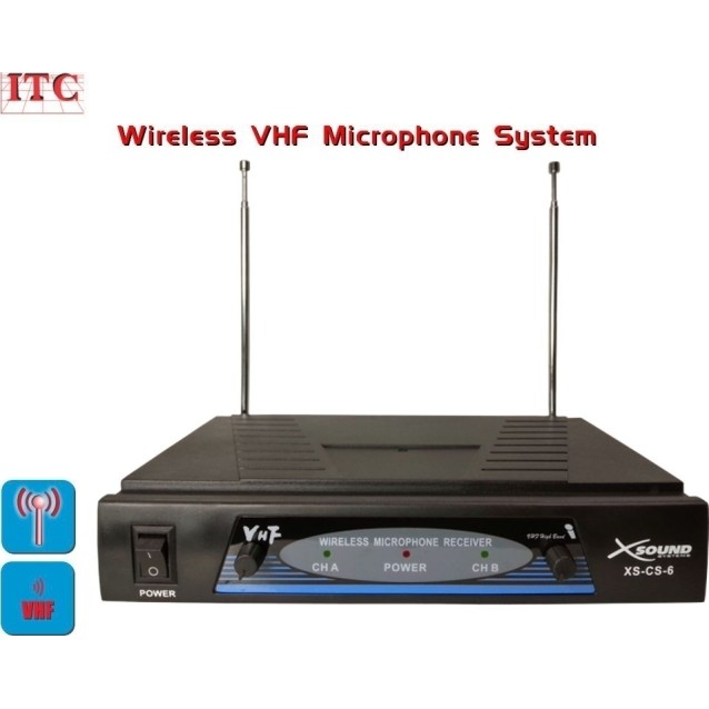 XS-CS-6 ΑΣΥΡΜΑΤΟ ΜΙΚΡΟΦΩΝΟ VHF