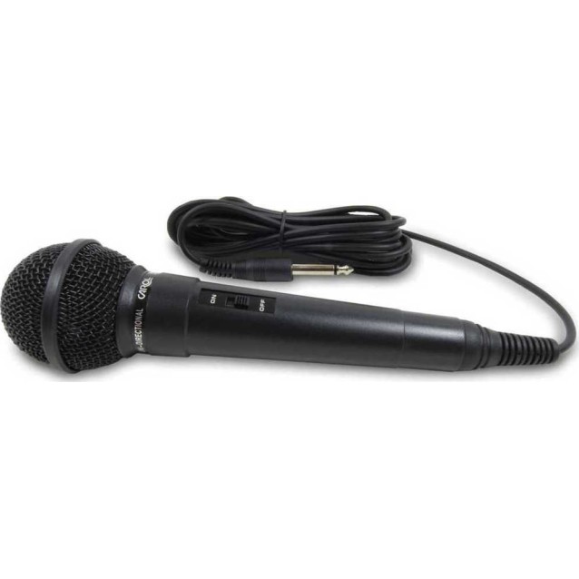 Carol GS-35 Μικρόφωνο Χειρός Με Διακόπτη On/Off Και Καλώδιο 3 Μέτρων