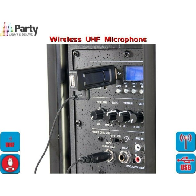 WM-USB ΑΣΥΡΜΑΤΟ ΜΙΚΡΟΦΩΝΟ USB