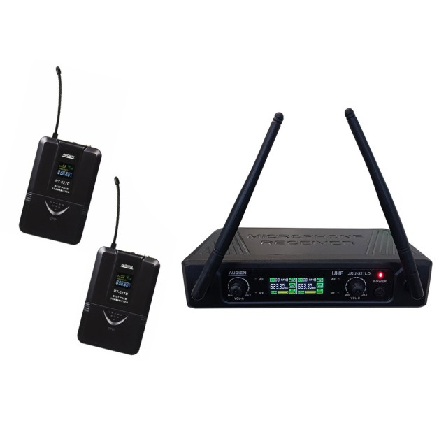 JRU-521LD-D ΑΣΥΡΜΑΤΟ ΜΙΚΡΟΦΩΝΟ ΔΙΠΛΟ ΠΕΤΟΥ UHF
