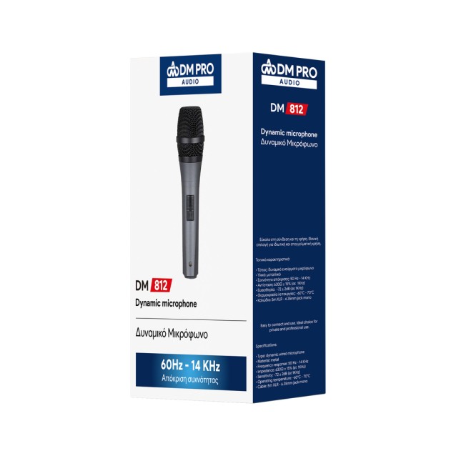 Δυναμικό μικρόφωνο χειρός DM-812 DM PRO