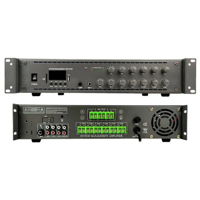 Ενισχυτής Ήχου PA (4-16Ω/70V/100V) 180W MP-180W