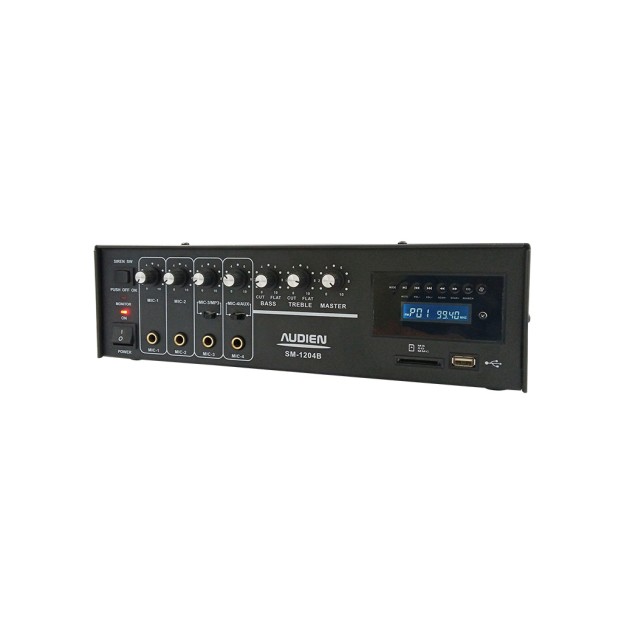 SM-1204Β ΜΙΚΡΟΦΩΝΙΚΟΣ ΕΝΙΣΧΥΤΗΣ 100V