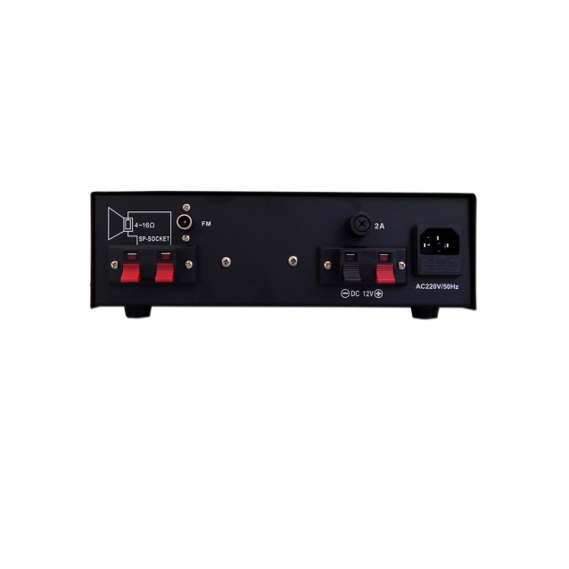 SM-201B ΜΙΚΡΟΦΩΝΙΚΟΣ ΕΝΙΣΧΥΤΗΣ 12V & 220V