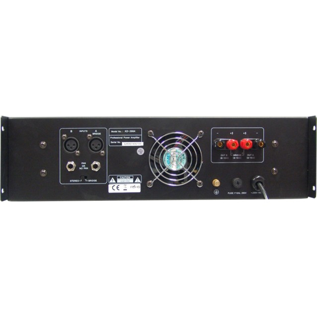 Τελικός Ενισχυτής Ήχου 2x560W REACT KD-266A