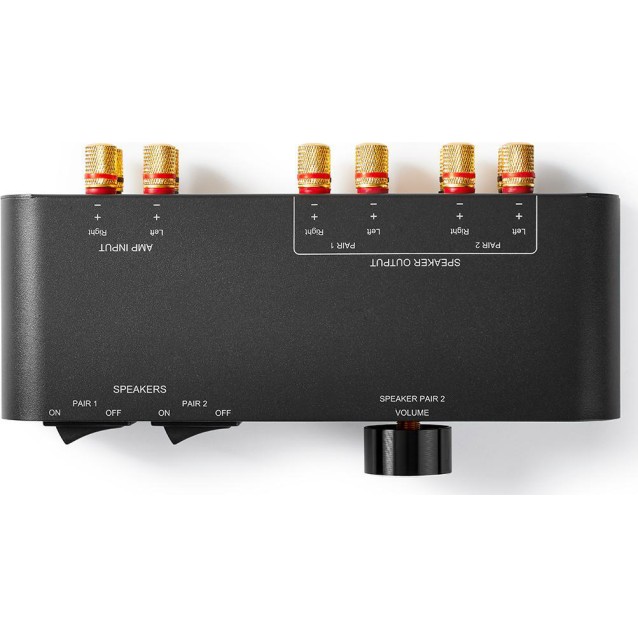 NEDIS ASWI2652BK Συσκευή για σύνδεση 2 σετ ηχείων σε 1 ενισχυτή
