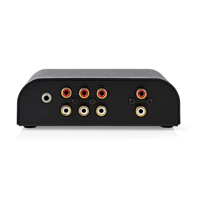 NEDIS ASWI2424AT Switch 4 συσκευών ήχου σε μία μόνο (AUX) είσοδο ενισχυτή