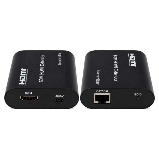 POWERTECH HDMI video extender CAB-H204 μέσω καλωδίου RJ45, 1080p/60Hz, με loop, έως 120m