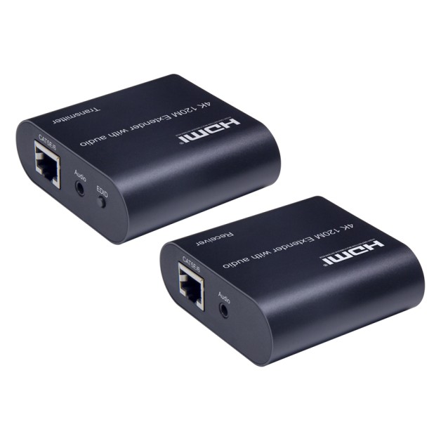POWERTECH HDMI Video Extender CAB-H075 μέσω cat-5e/cat-6e, 4K, 120m