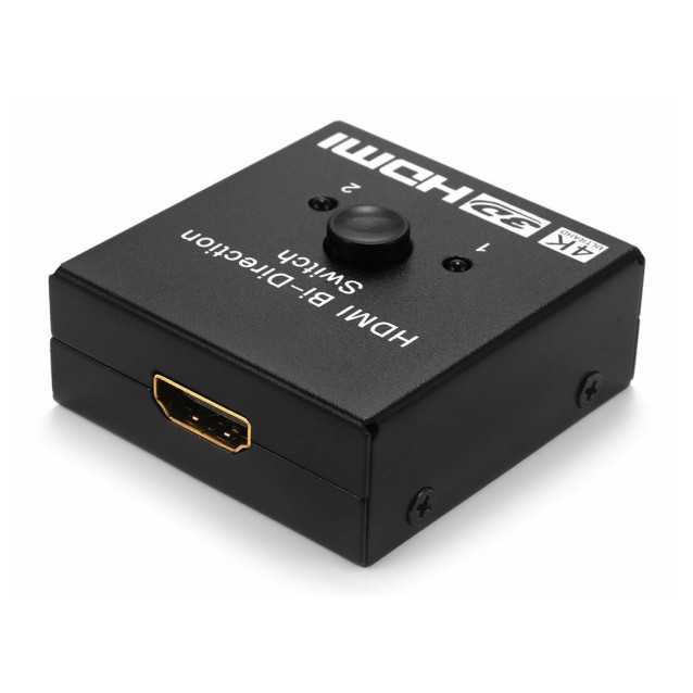 POWERTECH HDMI Bi-Direction switch 2 σε 1, 4K x 2K & 3D, μαύρο