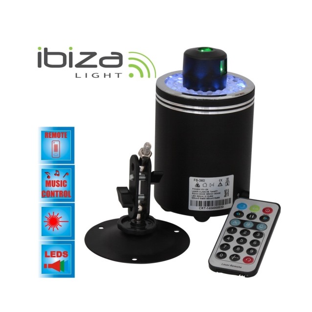 LAS360RG-FIREFLY Φωτιστικό με Laser και LED από την Ibiza Light