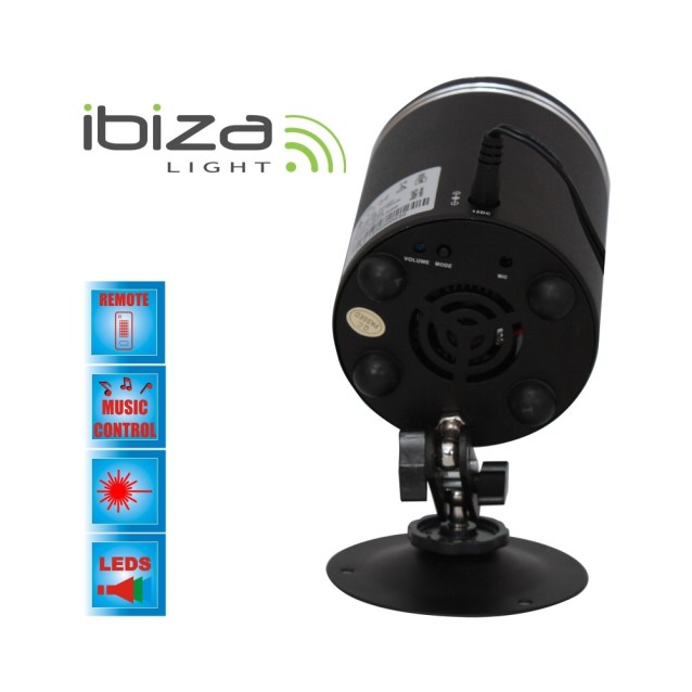 LAS360RG-FIREFLY Φωτιστικό με Laser και LED από την Ibiza Light