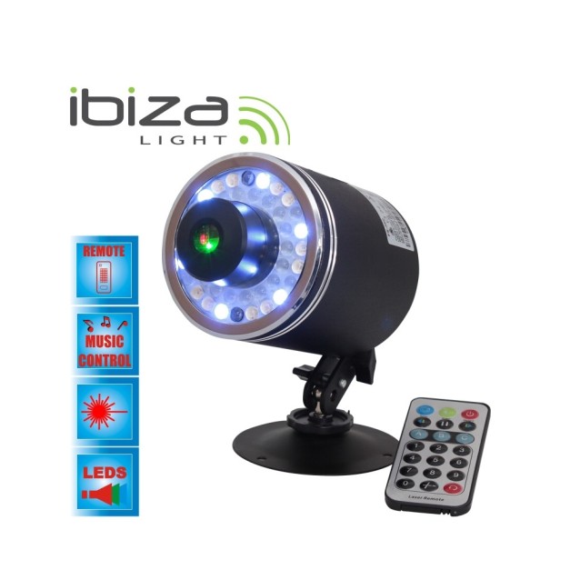 LAS360RG-FIREFLY Φωτιστικό με Laser και LED από την Ibiza Light