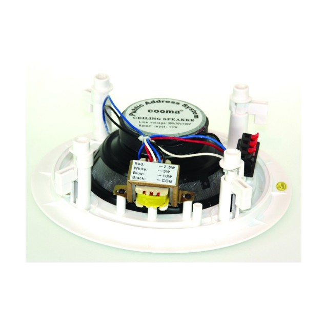 PAS568B 100V PA Ομοαξονικό Λευκό Ηχείο Οροφής 6.5"/16cm από την LTC Audio.