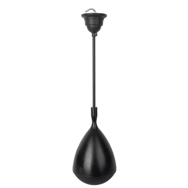 M-552/BLACK ΜΑΥΡΟ ΗΧΕΙΟ ΟΡΟΦΗΣ (ΚΡΕΜΑΣΤΟ) 4" 15W 100V