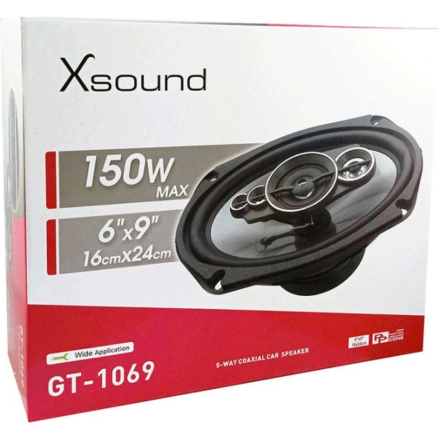 GT-1069 Ζεύγος ηχειών αυτοκινήτου 6