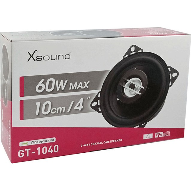 GT-1040 Ζεύγος ηχειών αυτοκινήτου 4