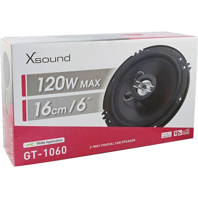 GT-1060 Ζεύγος ηχειών αυτοκινήτου 6