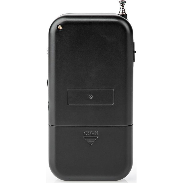 Nedis RDFM1110 Ραδιοφωνάκι Μπαταρίας Ασημί Silver/Black