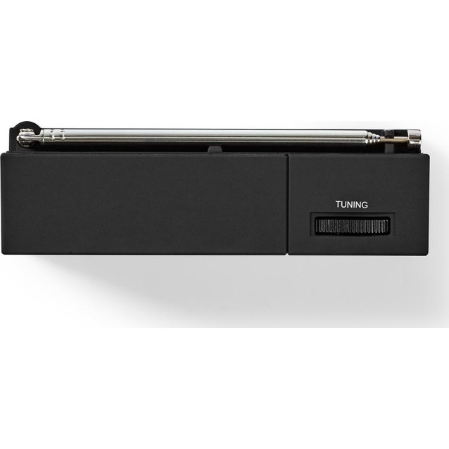 Nedis RDFM1200 Ραδιοφωνάκι Μπαταρίας Μαύρο Black