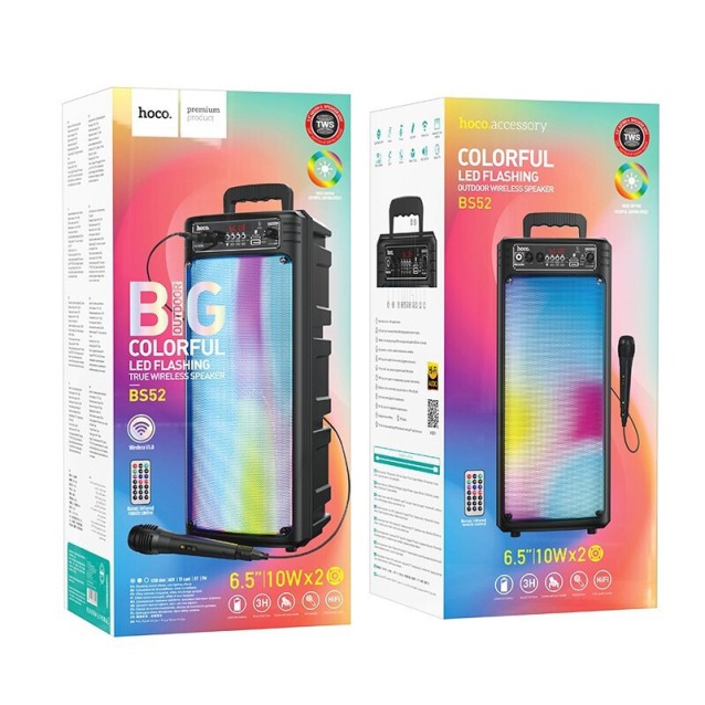 HOCO BS52 ΗΧΕΙΟ BLEUTOOTH BILLOWING OUTDOOR ΜΕ ΜΙΚΡΟΦΩΝΟ