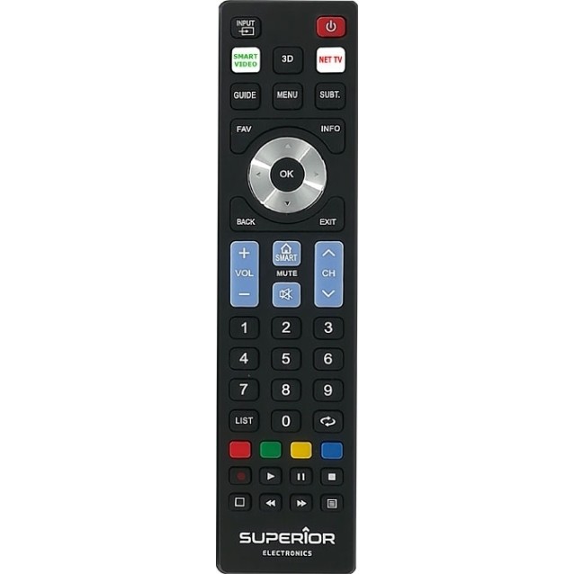 Τηλεχειριστήριο Superior Ready5 smart (για τηλεοράσεις LG / Philips / Samsung / Sony / Panasonic)