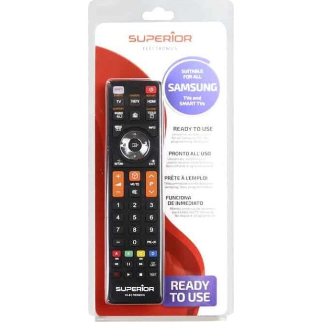 Τηλεχειριστήριο αντικατάστασης για Samsung τηλεοράσεις Superior Ready To Use