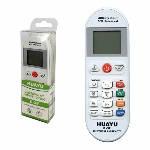 Τηλεχειριστήριο Συμβατό Air Condition Remote Control Universal RC Huayu K-3E 5000 IN 1