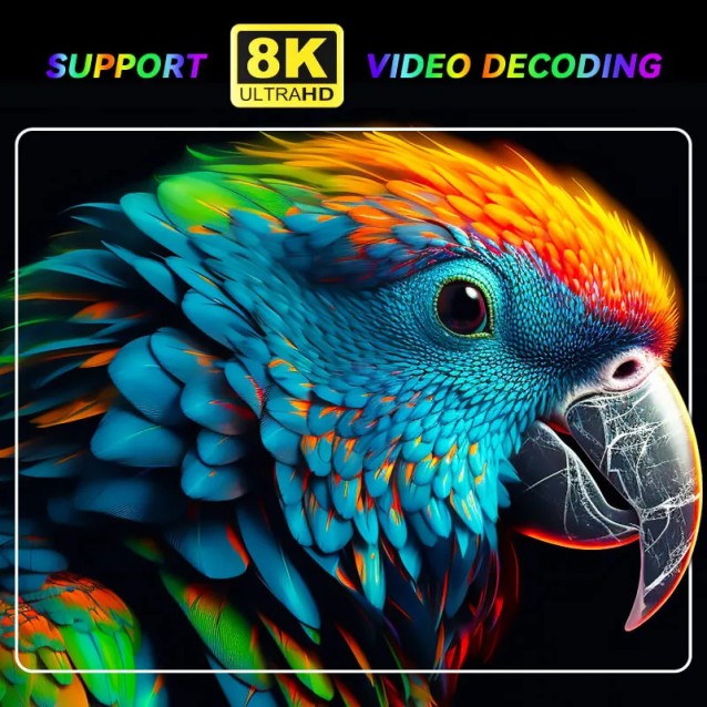 H96 MAX TV Box & ηχείο M7, RK3528, 8K, 4/32GB, WiFi, Bluetooth, Android 13