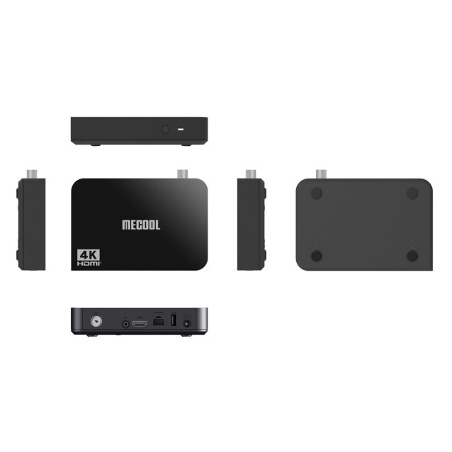 MECOOL TV Box KT2 με ψηφιακό δέκτη DVB-T2, 4K, 2/32GB, WiFi, Google/Netflix πιστοποίηση, Android 11