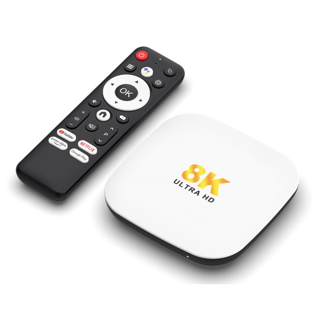 H96 MAX TV Box M2 Plus, 8K, 4/32GB, WiFi 6, Bluetooth, Android 14