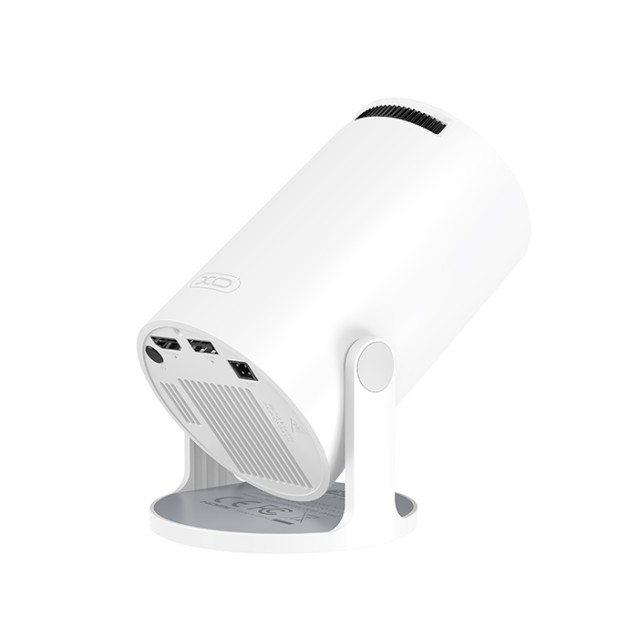 XO FF03 Mini φορητός projector σε λευκό χρώμα