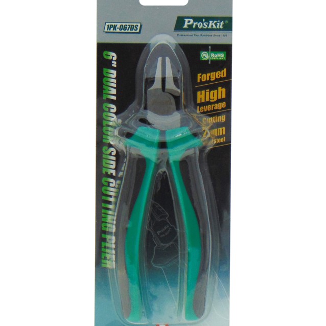 ΚΟΦΤΗΣ ΠΛΑΓΙΟΣ ΜΕΓΑΛΟΣ 168mm ΔΙΧΡΩΜΟΣ 1PK-067DS S/PRO'SKIT