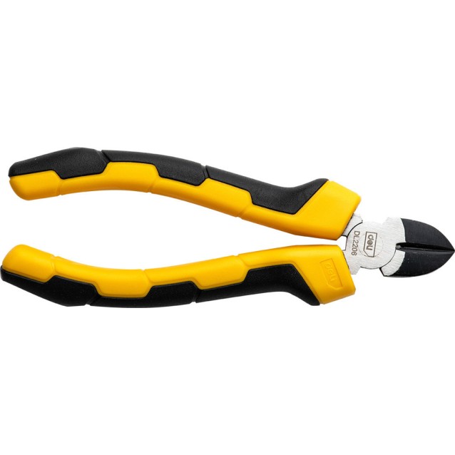 DELI πλαγιοκόφτης DL2206 με αντιολισθητικές λαβές, 17cm