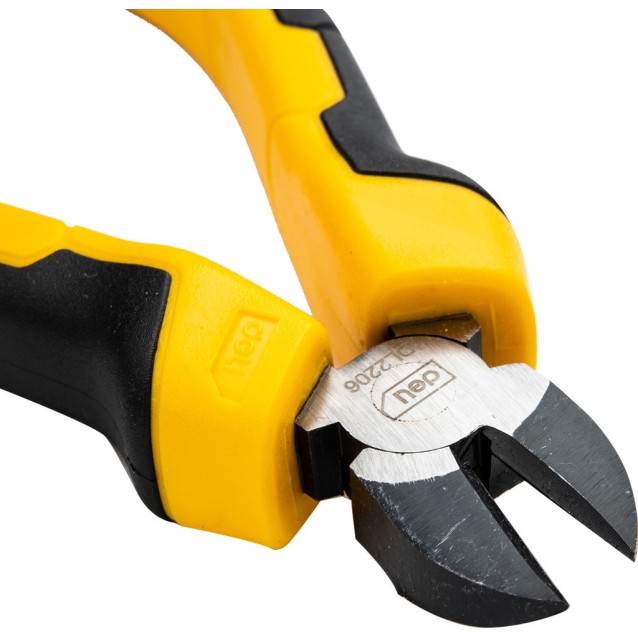 DELI πλαγιοκόφτης DL2206 με αντιολισθητικές λαβές, 17cm