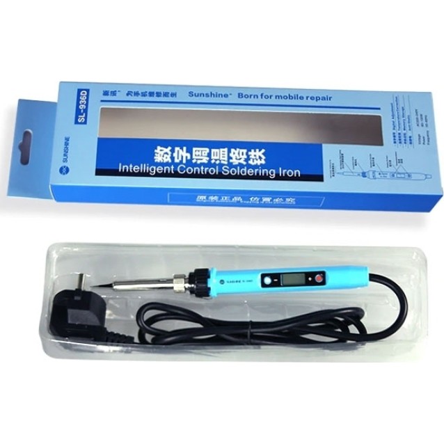 SUNSHINE κολλητήρι SL-936D με LED φωτισμό, 80W, 180~480 °C