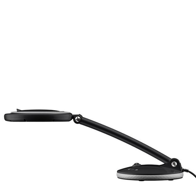 GOOBAY 65576 Επιτραπέζιος μεγεθυντικός φακός πάγκου εργασίας με ρυθμιζόμενη ένταση φωτεινότητας LED 450lm, 6W, μαύρο
