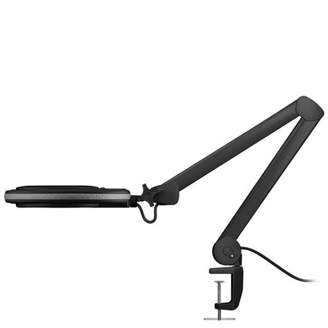 GOOBAY 65575 Επιτραπέζιος μεγεθυντικός φακός πάγκου εργασίας με λυχνία LED 650lm, 8W, μαύρο