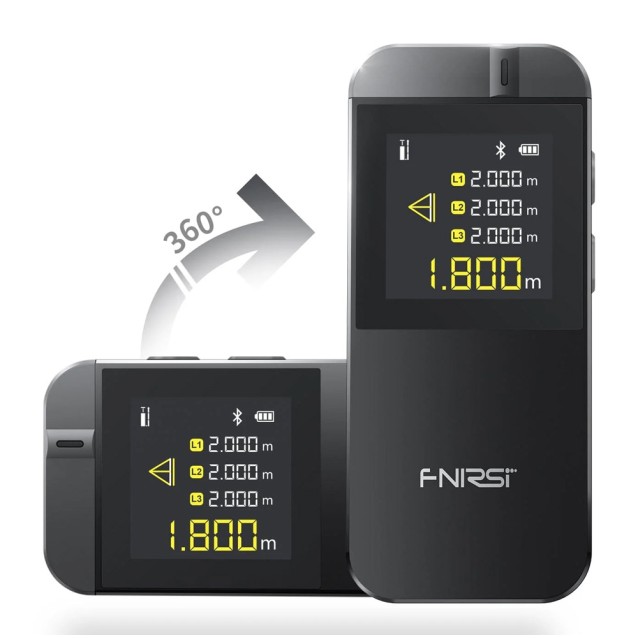 FNIRSI laser μετρητής απόστασης IR40, επαναφορτιζόμενος, 40m